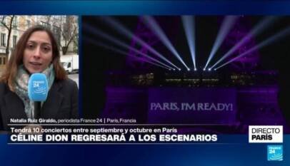 Céline Dion regresa a los escenarios tras seis años con 10 conciertos en París