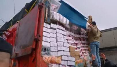 Convoy humanitario brinda ayuda a las familias atrapadas en la guerra en Líbano
