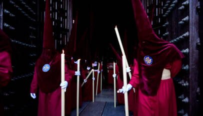España: comienzan las procesiones de la Semana Santa