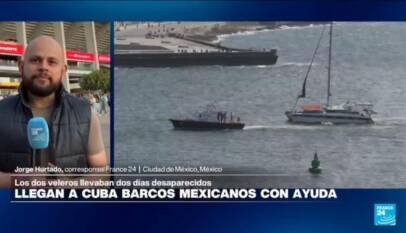 Informe desde Ciudad de México: llegan a Cuba los dos veleros extraviados con ayuda para la isla