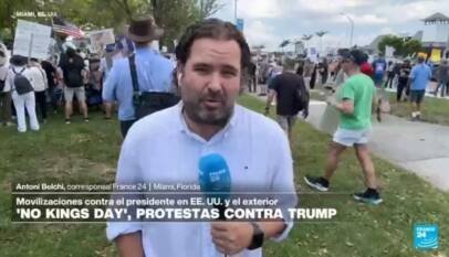 Informe desde Miami: manifestaciones anti Trump del movimiento ‘No Kings’