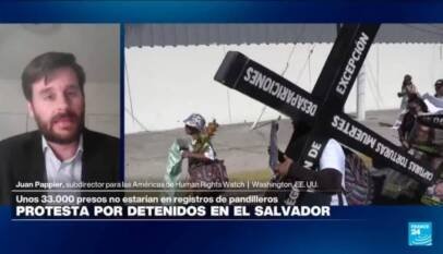 Juan Pappier: «Más del 35% de los detenidos en El Salvador no estarían en bases de datos»