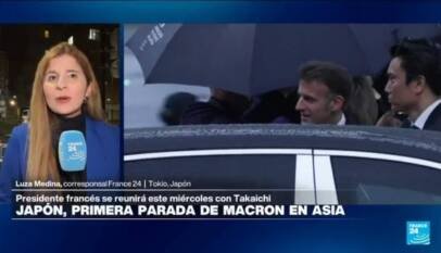 Macron llega a Japón para reunirse con Takaichi en medio de tensiones en estrecho de Ormuz Macron llega a Japón para reunirse con Takaichi en medio de tensiones en estrecho de Ormuz