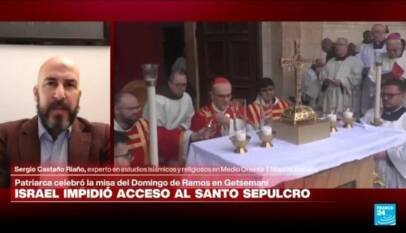 Sergio Castaño Riaño: «Nunca se había prohibido celebraciones católicas en el Santo Sepulcro»