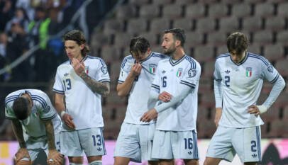 Sigue la maldición italiana: la «azzurra» se queda fuera del Mundial de fútbol de 2026 Sigue la maldición italiana: la «azzurra» se queda fuera del Mundial de fútbol de 2026
