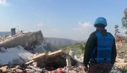Tres cascos azules murieron por ataques y explosiones en Líbano