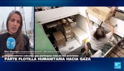 70 barcos zarpan para romper el bloqueo de Gaza en medio de crisis y tensiones crecientes 70 barcos zarpan para romper el bloqueo de Gaza en medio de crisis y tensiones crecientes