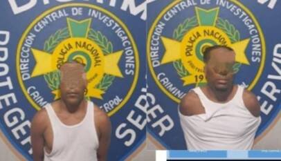 Arrestan a dos hombres tras allanamiento por presunto narcotráfico en Barahona