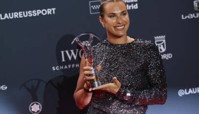 Aryna Sabalenka brilla en madrid en la gala de los premios Laureus