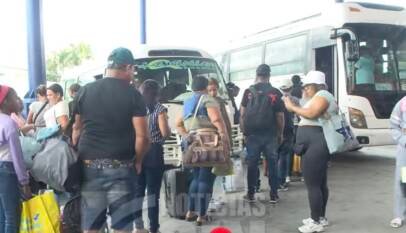 Aumento flujo pasajeros por asueto de la Semana Santa