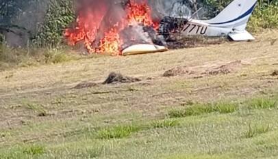 Avioneta cae en Dajabón; dos pilotos heridos