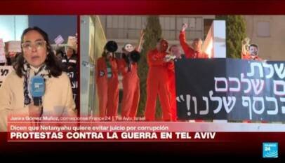 Cientos de personas protagonizan, en Tel Aviv, la mayor protesta en Israel contra la guerra en Irán Cientos de personas protagonizan, en Tel Aviv, la mayor protesta en Israel contra la guerra en Irán