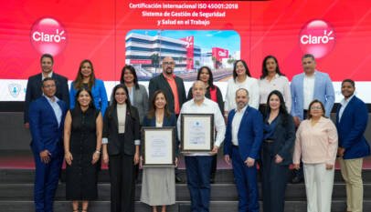 Claro se convierte en la primera empresa de telecomunicaciones del país en obtener la certificación ISO 45001 en Seguridad y Salud en el Trabajo