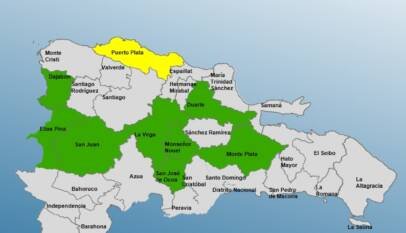 COE disminuye a nueve las provincias en alerta por lluvias