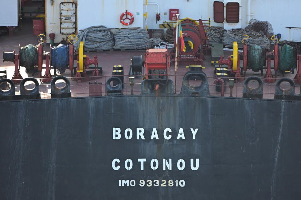 Un petrolero zarpa del puerto ruso de Primorsk, el 20 de septiembre de 2025.