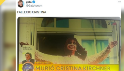 Cristina Fernández de Kirchner no murió: la imagen viral es falsa