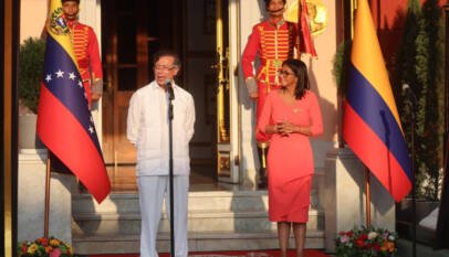 Delcy Rodríguez y Gustavo Petro anuncian cooperación en inteligencia para combatir el crimen