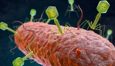 Diferentes especies de virus se comunican para coordinar la infección de las bacterias