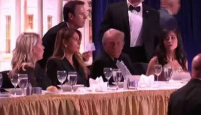 Donald Trump, evacuado tras disparos en una cena de corresponsales de la Casa Blanca