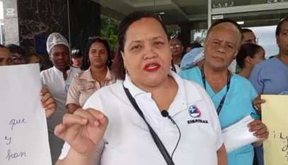 Enfermeras realizan paro de labores en Puerto Plata por retraso en pago