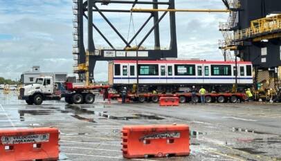 Entregan primeros trenes para ampliación línea 2 Metro SD