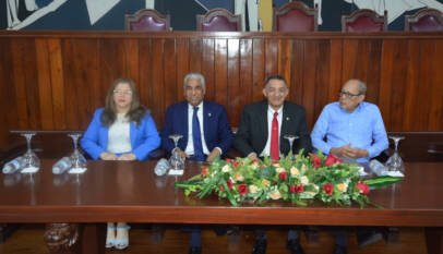 FCS de la UASD develiza mural con 44 placas de profesores meritísimos