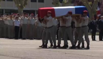 Homenaje nacional a soldado de la FINUL que murió en el sur de Líbano