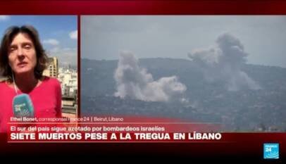 Informe desde Beirut: siete muertos en Líbano tras ataques israelíes pese cese el fuego Informe desde Beirut: siete muertos en Líbano tras ataques israelíes pese cese el fuego