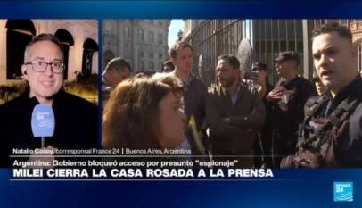 Informe desde Buenos Aires: Milei cierra la Casa Rosada a la prensa Informe desde Buenos Aires: Milei cierra la Casa Rosada a la prensa