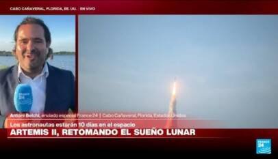 Informe desde Cabo Cañaveral: cuatro astronautas despegaron en la misión Artemis II