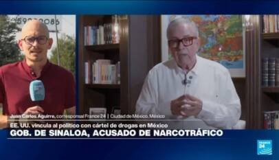 Informe desde Ciudad de México: Estados Unidos vincula al gobernador de Sinaloa con el narcotráfico Informe desde Ciudad de México: Estados Unidos vincula al gobernador de Sinaloa con el narcotráfico