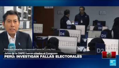 Informe desde Lima: Congreso investiga fallas electorales en las elecciones presidenciales