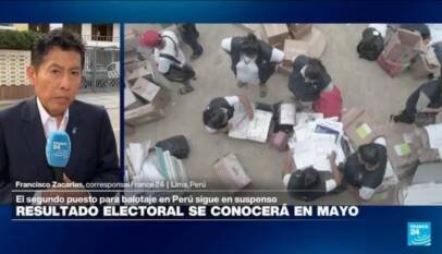 Informe desde Lima: resultados de las elecciones se conocerán en mayo