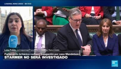 Informe desde Londres: Parlamento rechaza indagación a Starmer por caso Mandelson