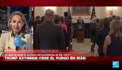 Informe desde Nueva York: Trump extiende cese el fuego en Irán