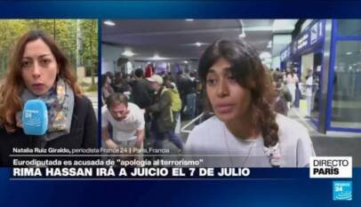 Informe desde París: eurodiputada francopalestina Rima Hassan es acusada de «apología al terrorismo»