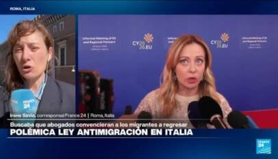 Informe desde Roma: Parlamento aprueba medida antimigrantes, pero es anulada horas después