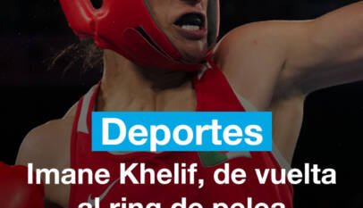 La boxeadora Imane Khelif, de vuelta al ring de pelea La boxeadora Imane Khelif, de vuelta al ring de pelea