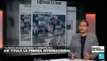 «La Nakba en el sur de Líbano»: L’Orient – Le Jour’ sobre ataques y evacuaciones forzadas por parte de Israel
