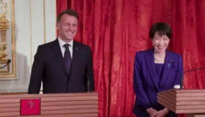 Macron y Takaichi refuerzan alianza por la reapertura del estrecho de Ormuz