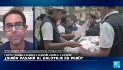 Omar Awapara Franco: «Está en juego el paso a la segunda vuelta presidencial en Perú»