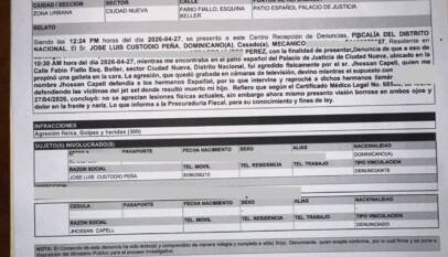 Padre de víctima del Jet Set demanda a Jhossan Capell por agresión