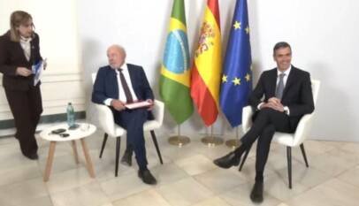 Pedro Sánchez se reúne con Lula previo a encuentro de líderes de izquierda