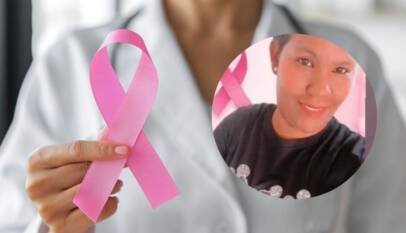 Piden ayuda para mujer que lucha contra el cáncer de mama y requiere costoso tratamiento