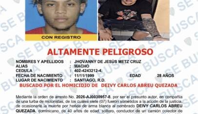 Policía busca ‘Macho’, presunto autor del homicidio del camionero en Santiago Policía busca ‘Macho’, presunto autor del homicidio del camionero en Santiago