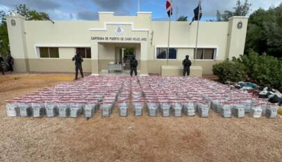 RD incauta 1,6 toneladas de presunta cocaína en el suroeste del país