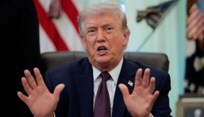 Trump afirma que EE. UU. terminará su ofensiva en Irán en “dos o tres semanas” y sugiere salida de la OTAN Trump afirma que EE. UU. terminará su ofensiva en Irán en “dos o tres semanas” y sugiere salida de la OTAN