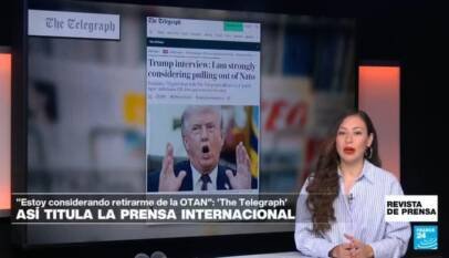 Trump: «Estoy considerando seriamente la posibilidad de retirarme de la OTAN»: ‘The Telegraph’ Trump: «Estoy considerando seriamente la posibilidad de retirarme de la OTAN»: ‘The Telegraph’
