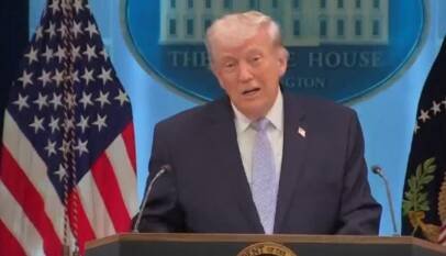 Trump reitera amenazas contra Irán y destaca rescate de piloto estadounidense