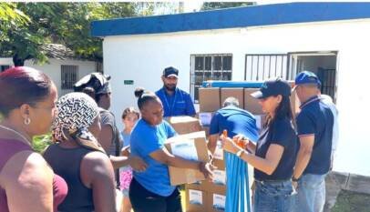 United Petroleum realiza donación a familias de Montellano tras inundaciones en Puerto Plata